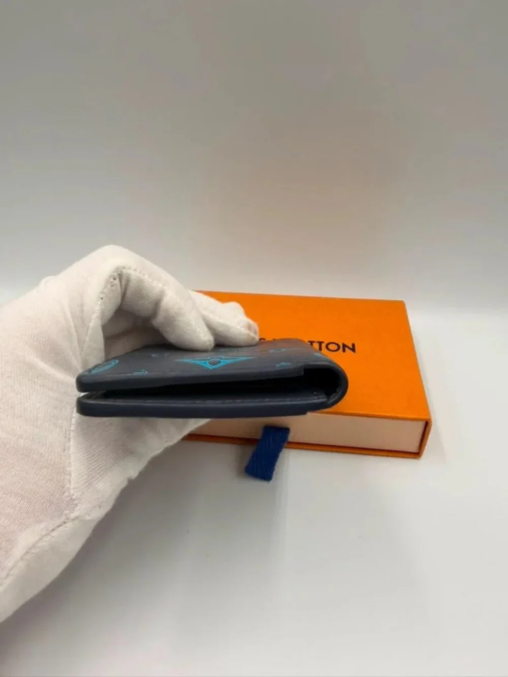 LV Pocket Organizer — Taigarama Cobalt
